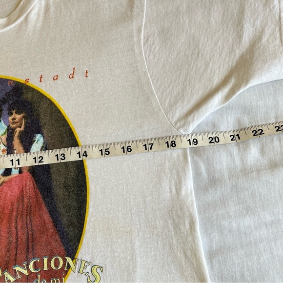 VTG Rare Linda Ronstadt 1988 Canciones de mi Padre Single Stitch Concert Tee Lrg - Picture 13 of 16